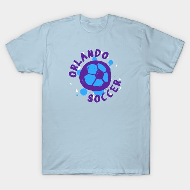 Orlando Soccer 04 T-Shirt by Very Simple Graph